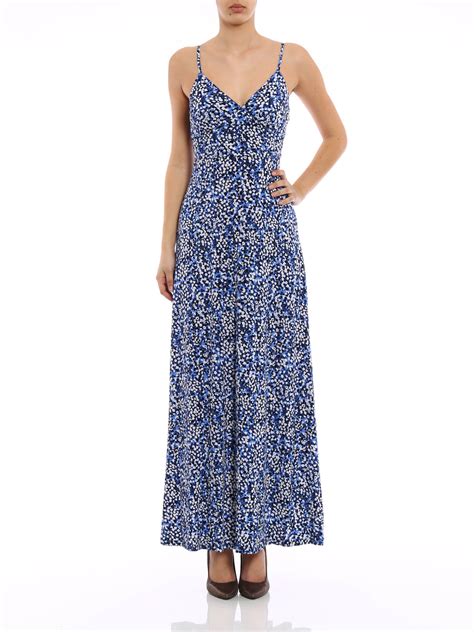 michael kors maxi dress floral|Michael Kors tiered maxi dress.